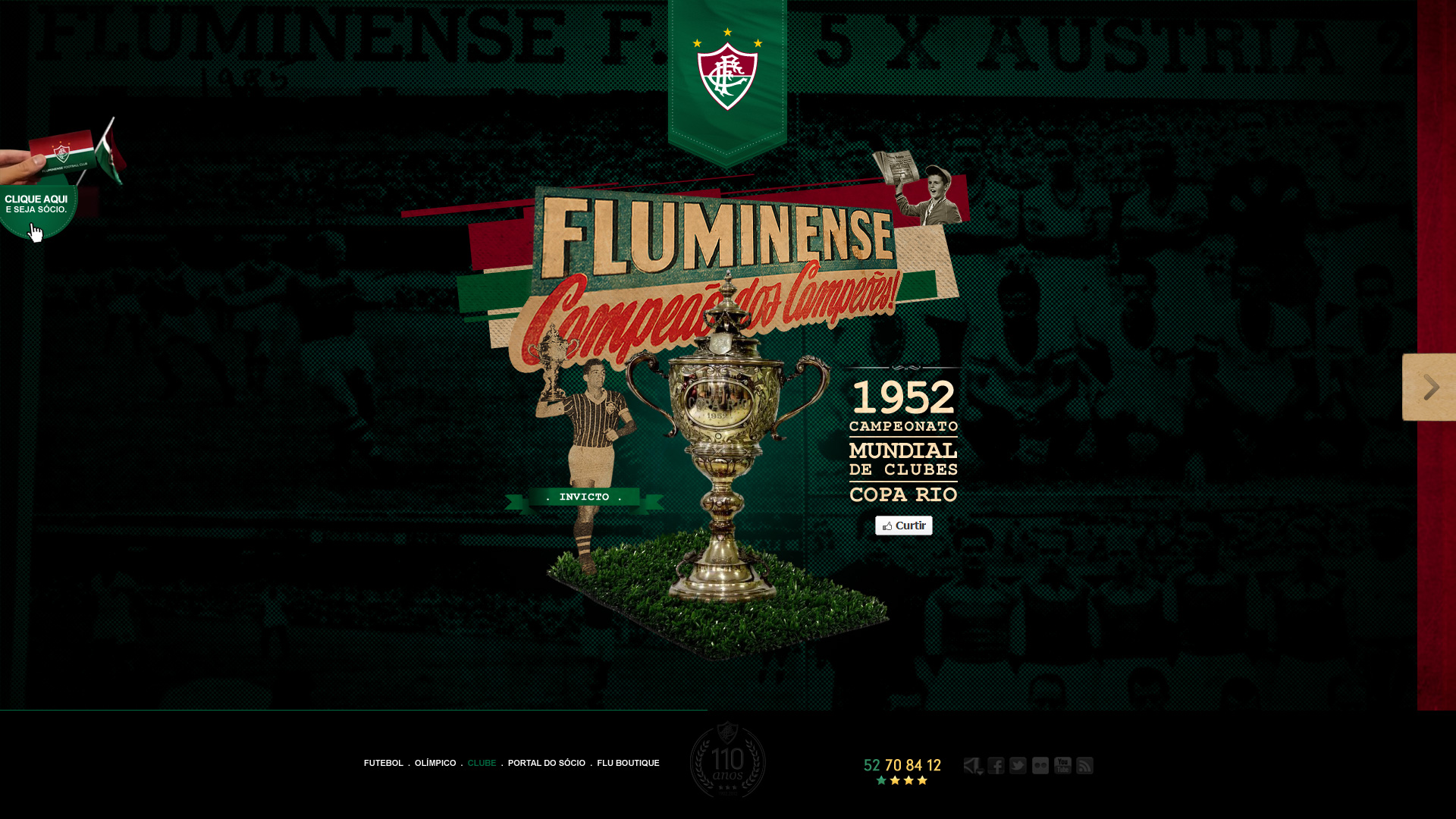 1952: Fluminense campeão do mundo